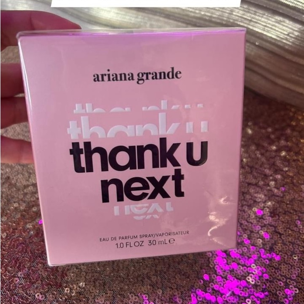 Ariana Grande Thank U Next Pink Perfume Box